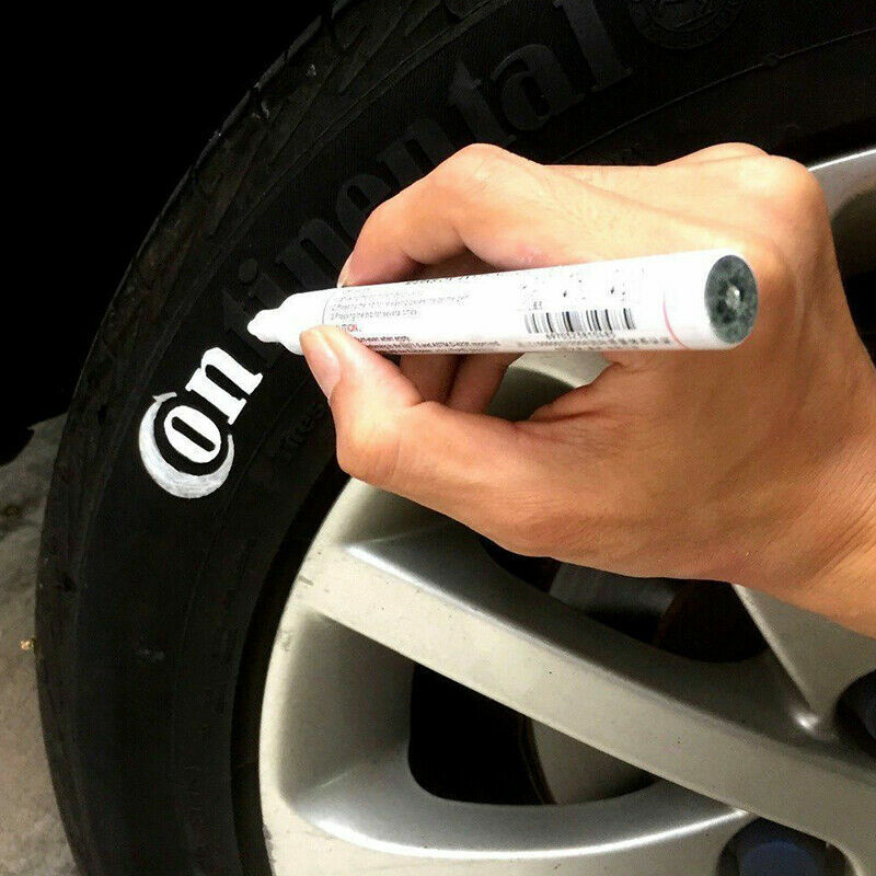 1-12 Waterproof Permanent Paint Marker Pen for Car Tyre Tire Tread Rubber Metal