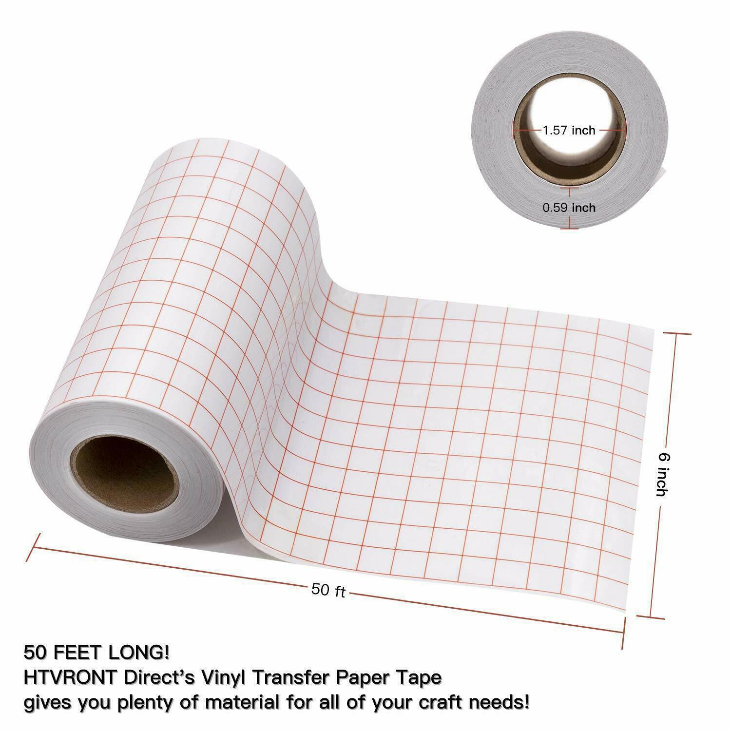 Vinyl Transfer Paper Tape Roll Craft Application Paper Transfer Paper for Cricut