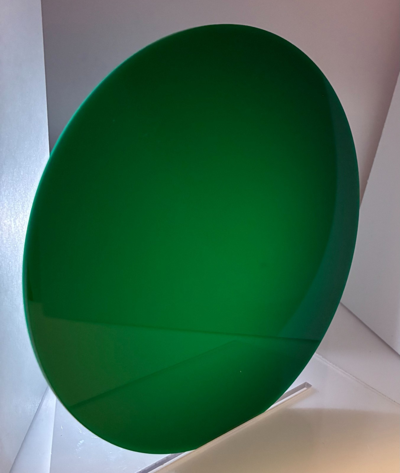 TRANSLUCENT Acrylic Plexiglass 1/8″ Plastic Sheet Circle Diameter