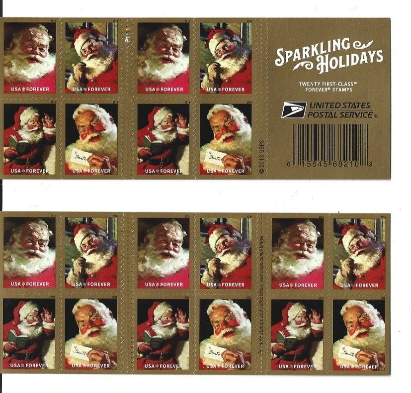 Assorted Christmas designs – 20 per sheet