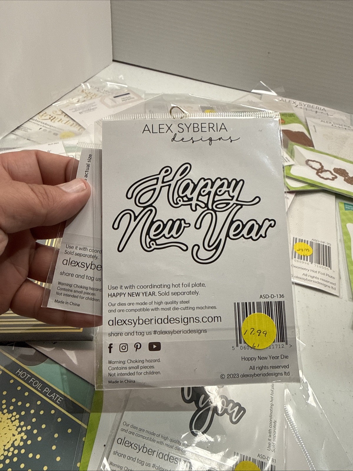 Spellbinders Plate & Die Alex Syberia And More New Huge Lot Must See