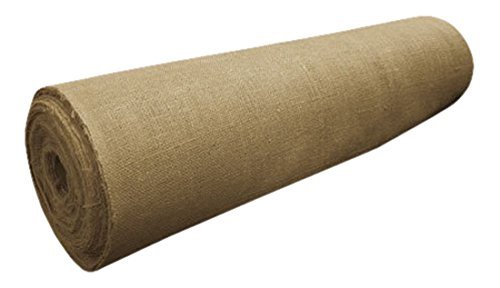 60″ Wide 100 Yards 100% Natural Jute Upholstery Burlap Roll – SHIPS FREE