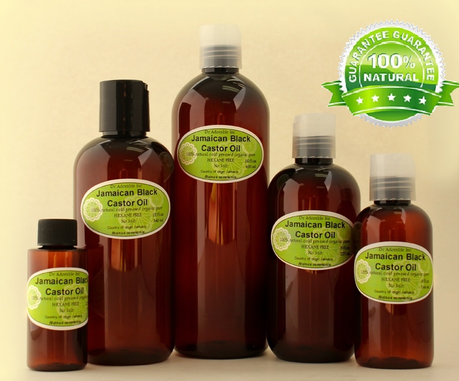 Natural Peppermint Jamaican Black Castor Oil Natural Organic Healthy Hair Care!