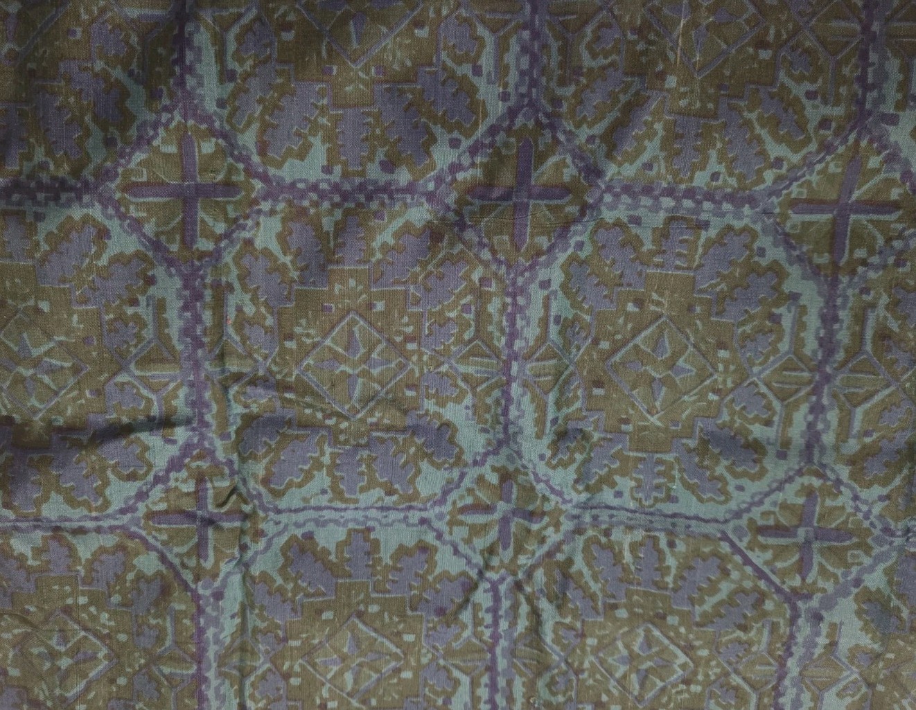 RARE! THAI SILK COMPANY 60’s 100% Silk Fabric Hand Dyed 4ydX38″ Sewing/Craft