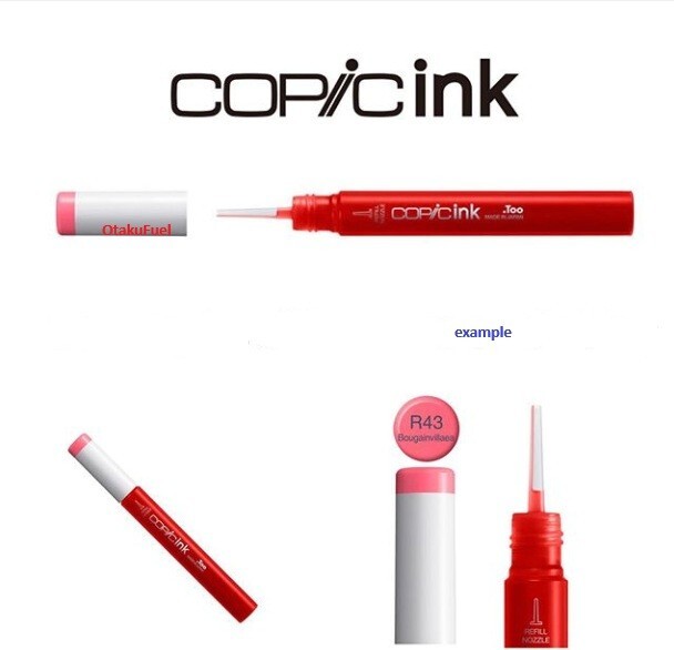 Copic Ink Refill GREEN Colors G Colors SELECT COLOR