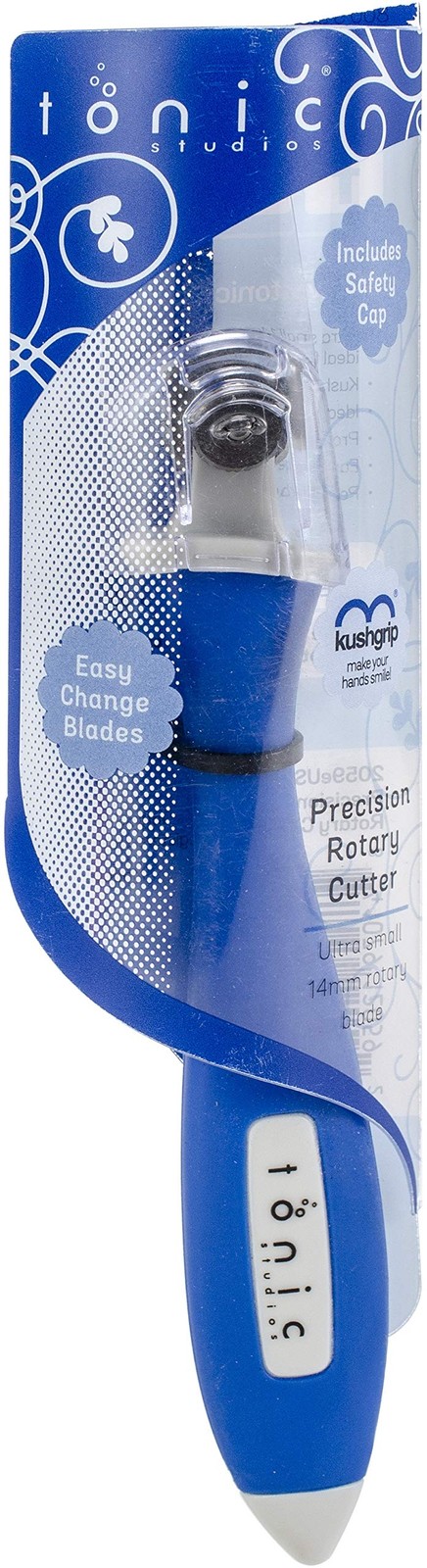 Tonic Studios Kushgrip Precision Rotary Cutter 14mm, Ultra-small