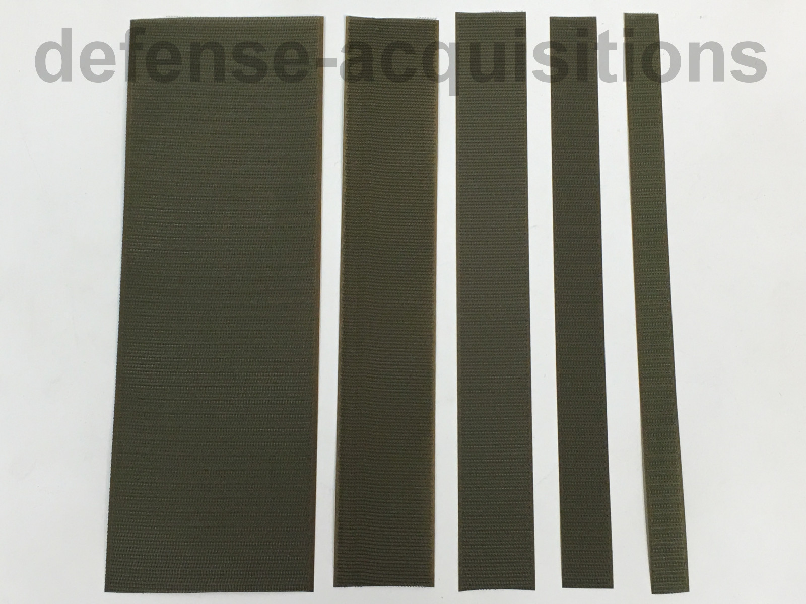 VELCRO® Brand HOOK Fastener- Sew On Mil-Spec Military tape RANGER GREEN
