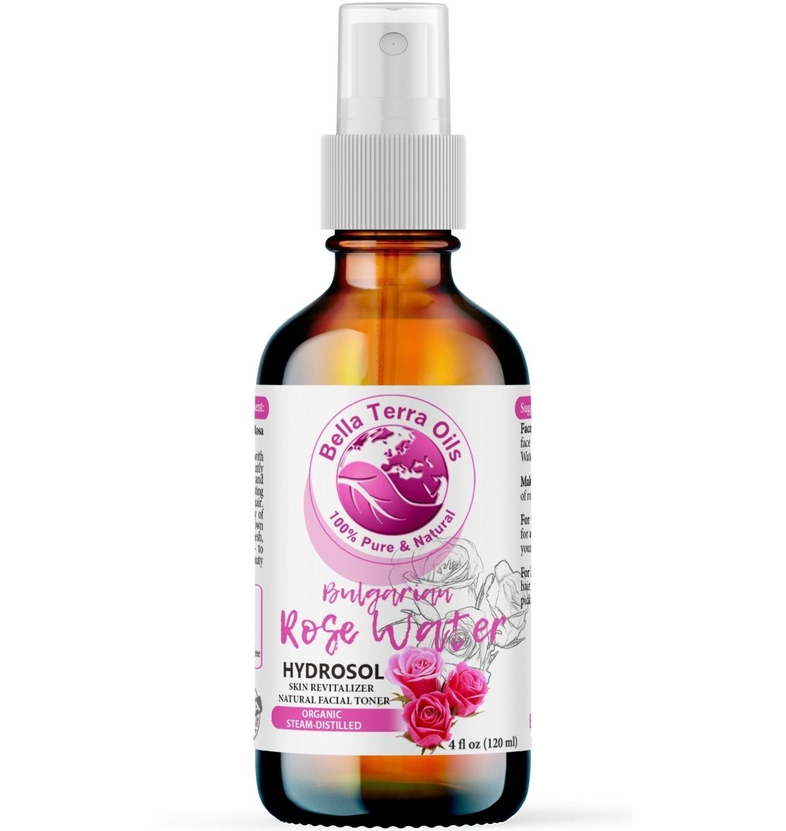 Rose Water: Natural, Soothing, Perfect for Skin Hydration and Aromatherapy
