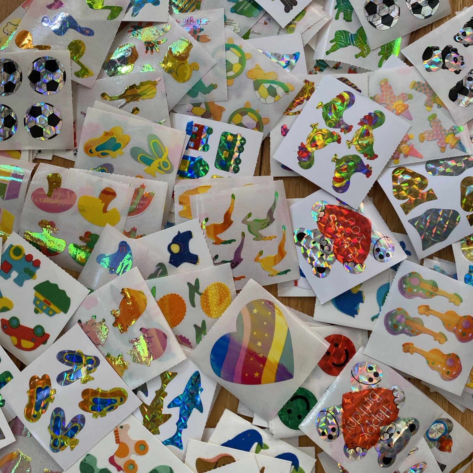 Vintage Sticker Lot Surprise Pack: Lot Of 10 Great 7 80s Sticker Mods