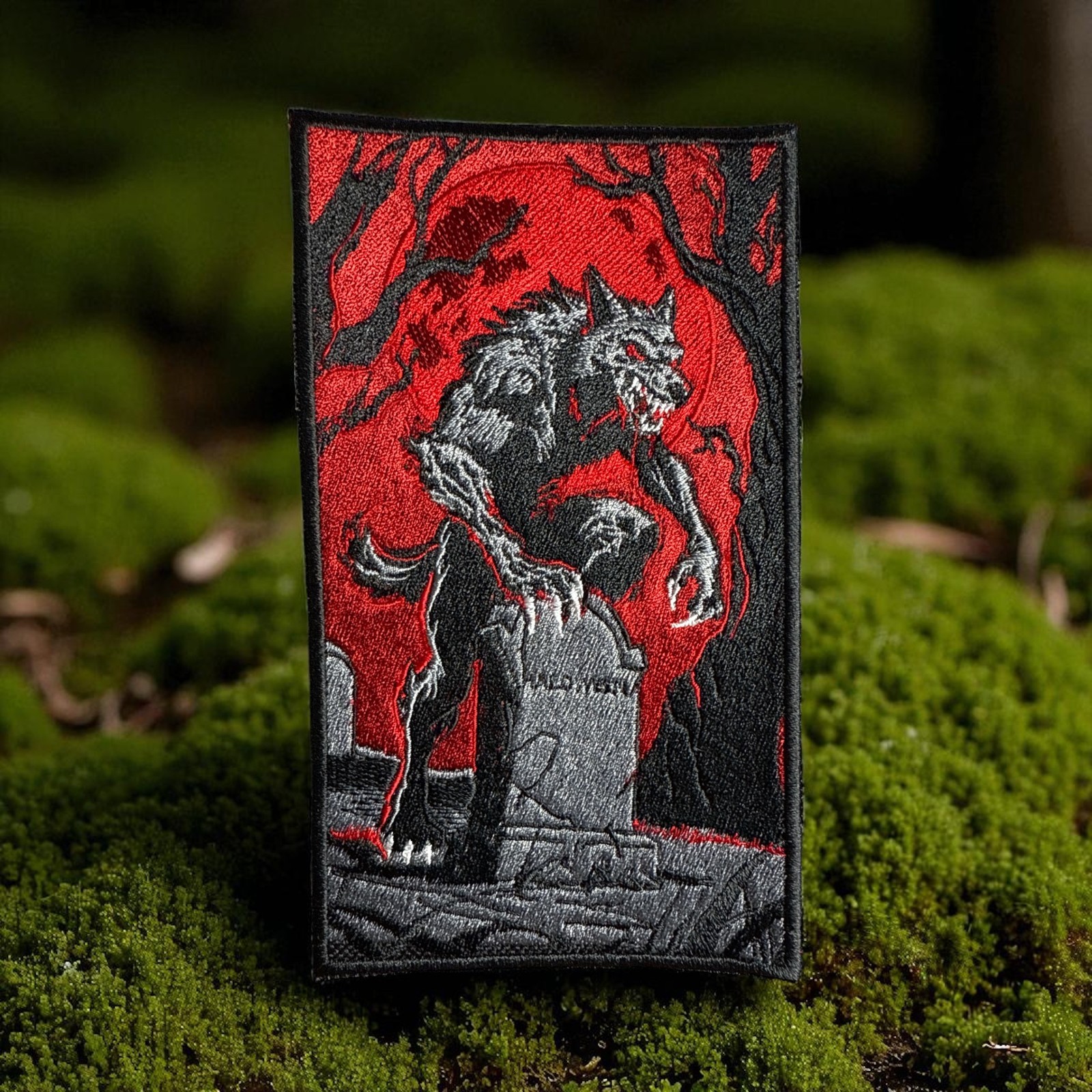 WereWolf Embroidery Patch 5.92″ X 3.45″