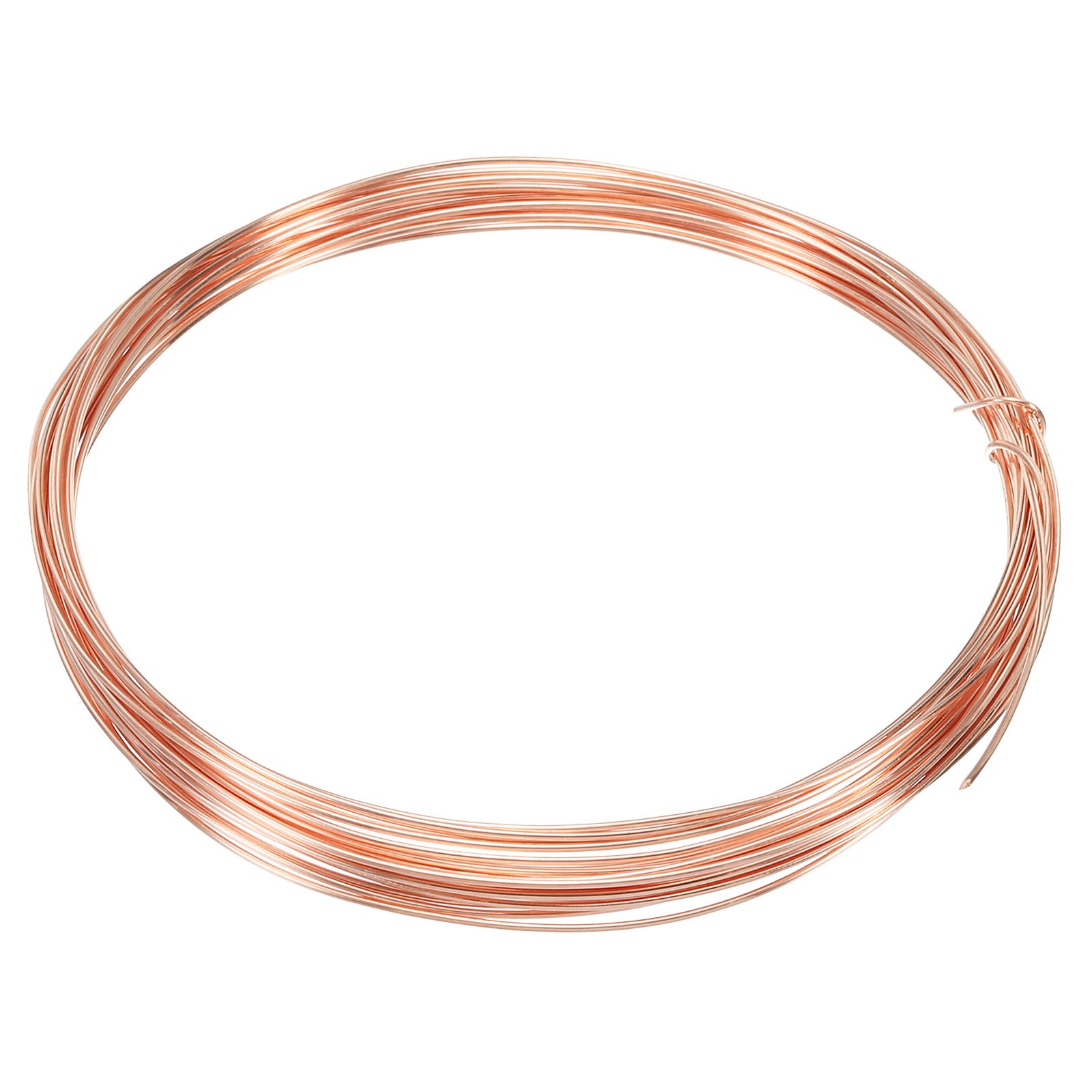 16.4Ft Solid Bare Copper Wire 21 Gauge 99.9% Pure Copper Wire Soft Beading Wire