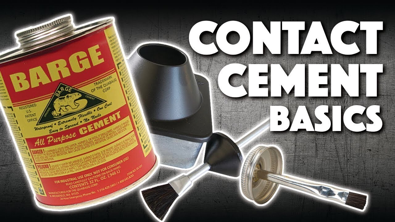 Barge All Purpose Cement Glue 1 Quart Adhesive IncludesApplicator Brush (struck)