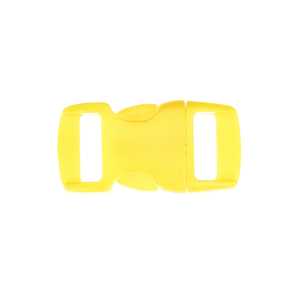 3/8″ Contoured Side Release Plastic Buckles – 200 Buckles *Contains 20 Colors*
