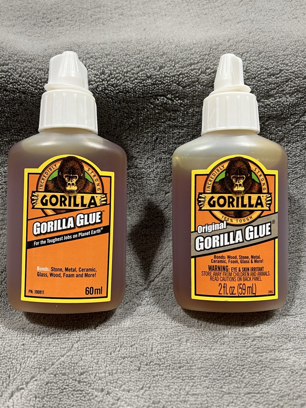GORILLA GLUE ORIGINAL Multi-Purpose Waterproof Adhesive 2oz. Pack of 2