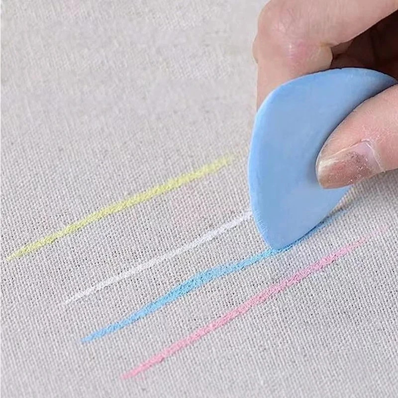 10x Triangle Tailors Chalk Fabric Chalk Dressmaker Chalk For Seam Fabric Marking