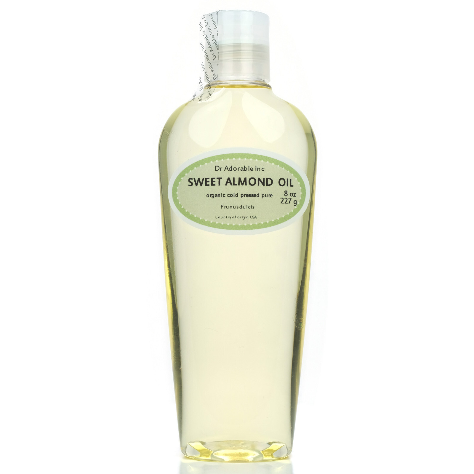 8 Oz Sweet Almond Oil 100% Pure Organic Cold Pressed Best Fresh Multi Purpose