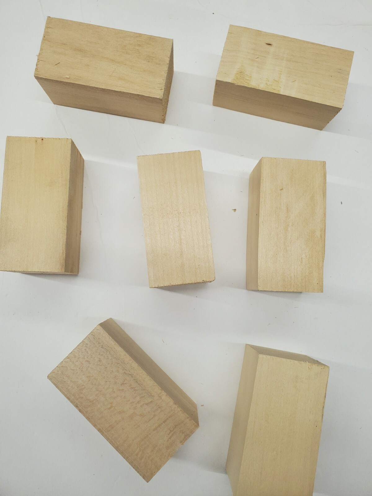 2″ x 2″ x 4″ Basswood Carving Wood Blocks Craft Lumber BUY IN BULK 30 pieces!