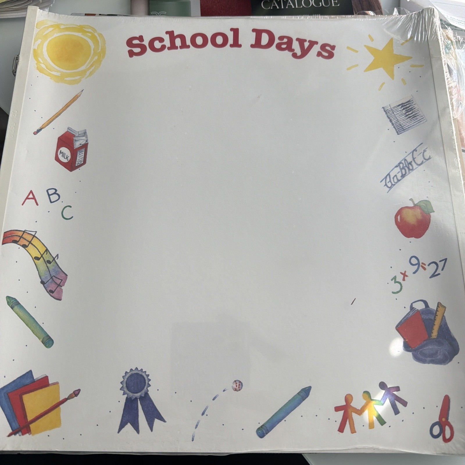 CREATIVE MEMORIES SCHOOL DAYS 12×12 , 15 SHEETS/30 PAGES, RCM-12SD – NEW