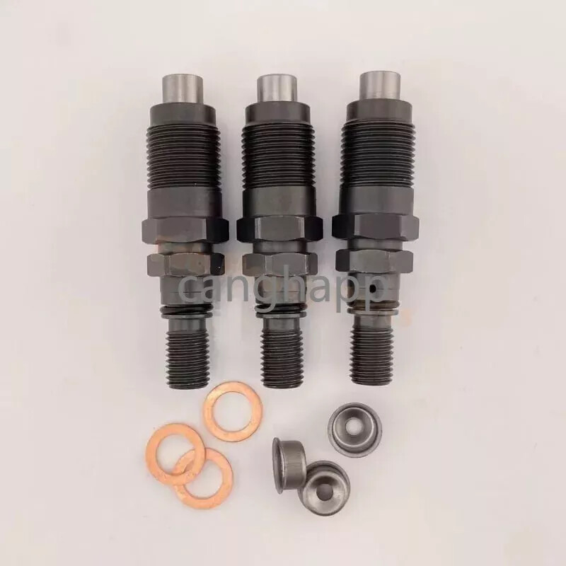 3 PCS Fuel Injector AM879688 for John Deere Tractor 415 425 430 445 455 X495