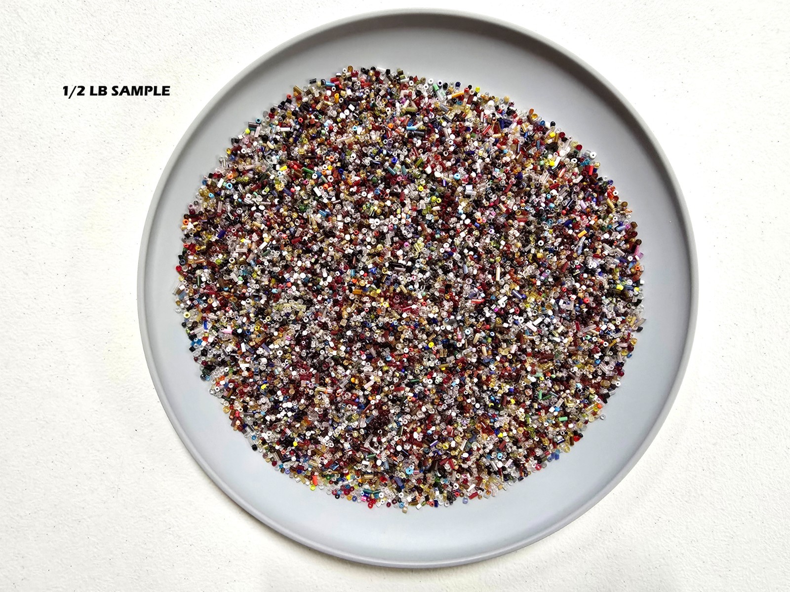 Seed Beads Mix By The Pound Bulk Wholesale Seed & Bugle Beads Lot Assorted Color
