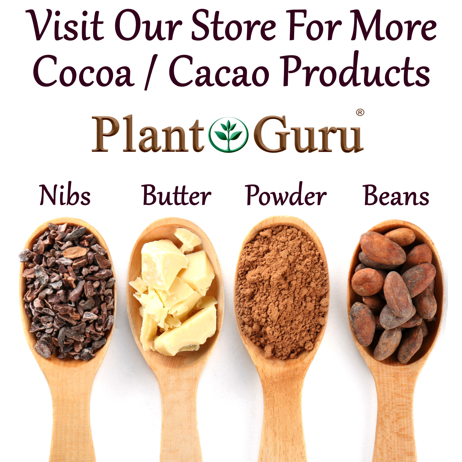 Raw Cocoa Butter 100% Pure Natural Unrefined Organic FOOD GRADE Cacao Beans