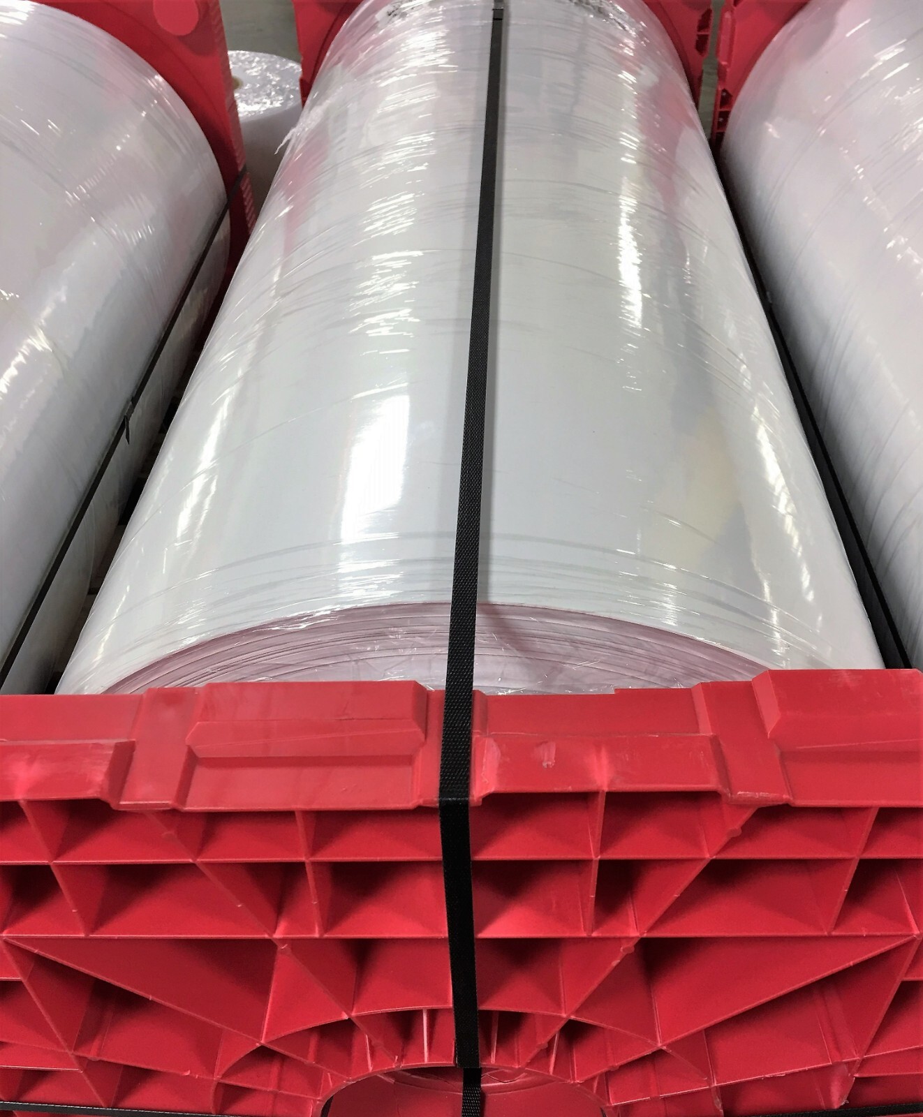 1.0 mil White Opaque Mounting Laminate Two-Sided Permanent Self-Adhesive