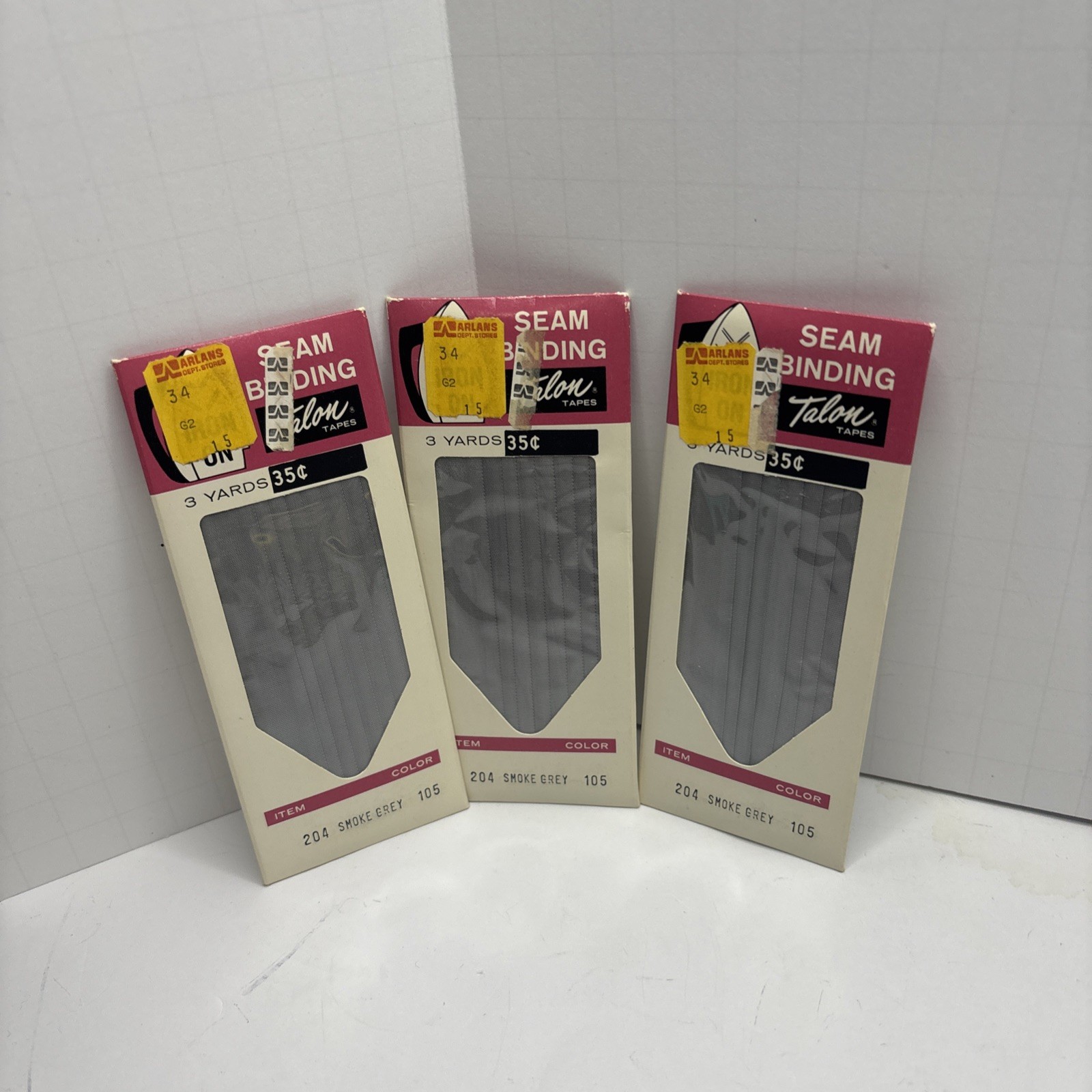 3 Talon Seam Tape 204 SMOKE GReY 105