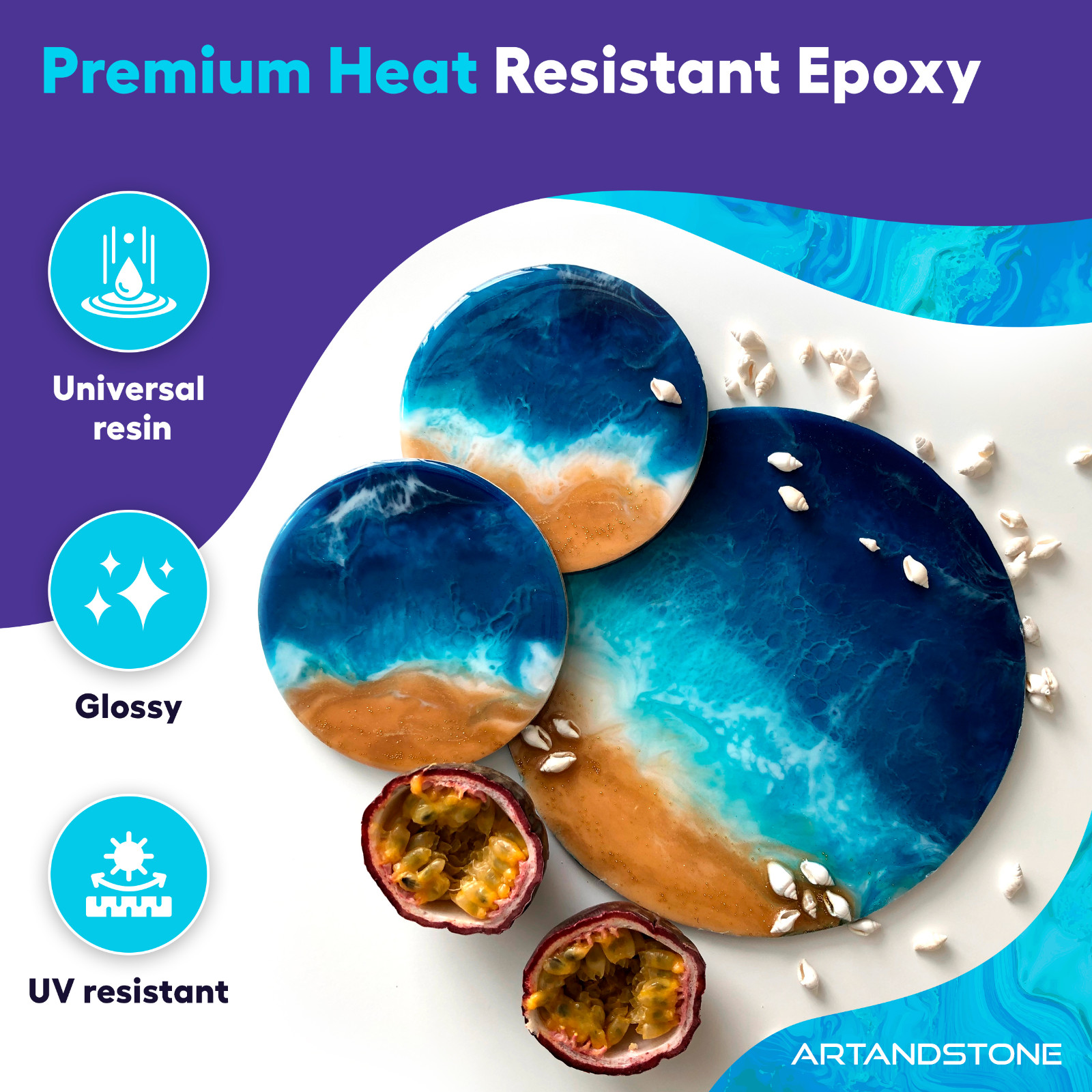 Crystal Clear Epoxy Resin Kit – 11.8 Oz