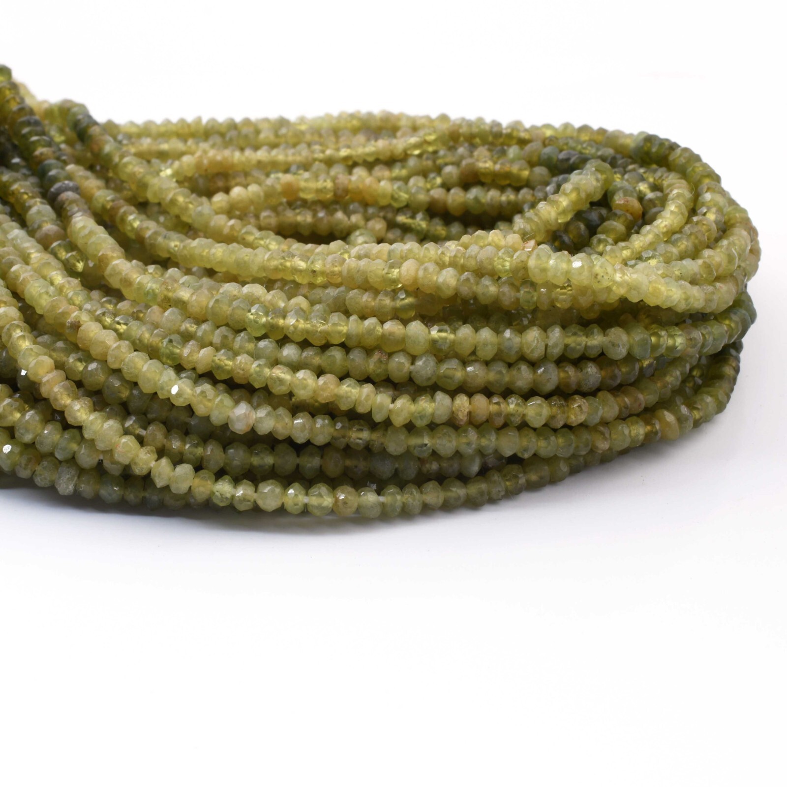 Natural Vessonite Rondelle faceted beads ,Vessonite faceted beads, Vessonite