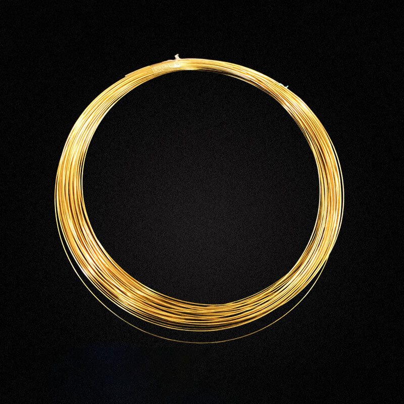 Unplated Ø0.3mm -Ø5mm Diameter Jewelry Making / Wire Craft Brass Round Wire Bare