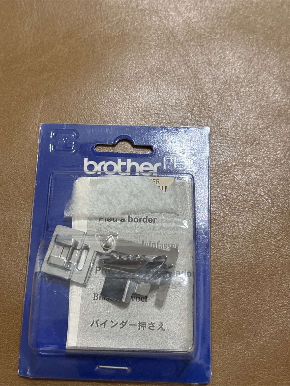 Brother SA109 1/4″ Bias Binder Foot Snap On