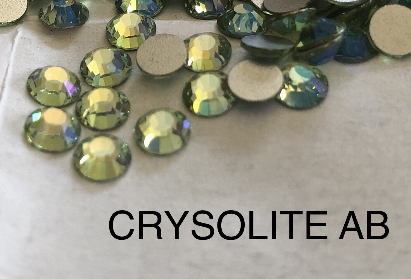 10 GROSS (1440 PCS) SS20 (4.7 MM) VIVA12 CZECH PRECIOSA SILVER FOILD AB CRYSTALS