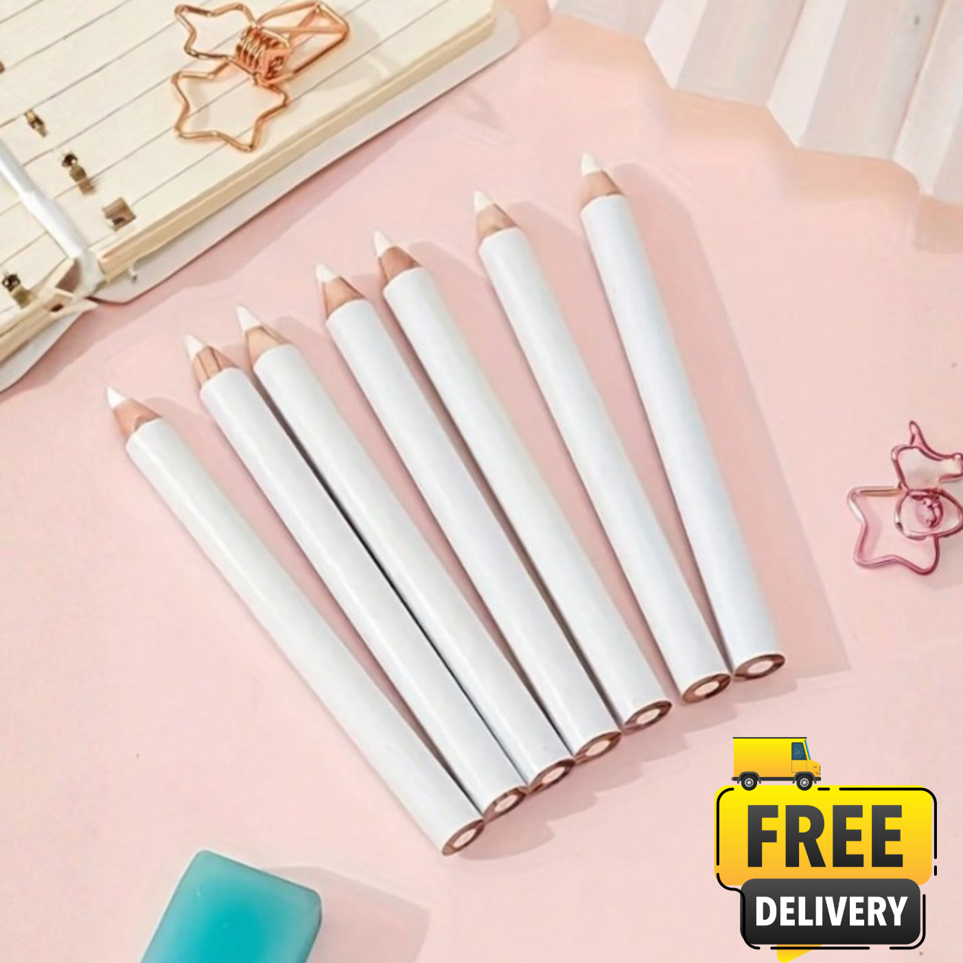 White Wood Marker Pen Marking Pencil Tailor Chalk Sewing Knitting Tool 1-12 pcs