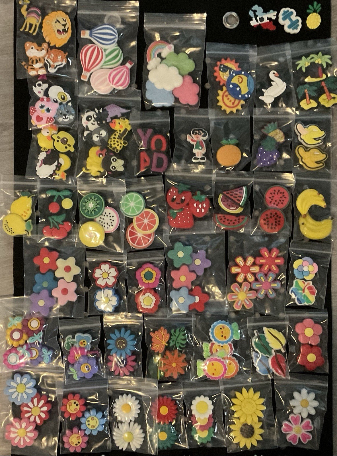 100’s Of Shoe Charms Buy By Random Lot Of 50