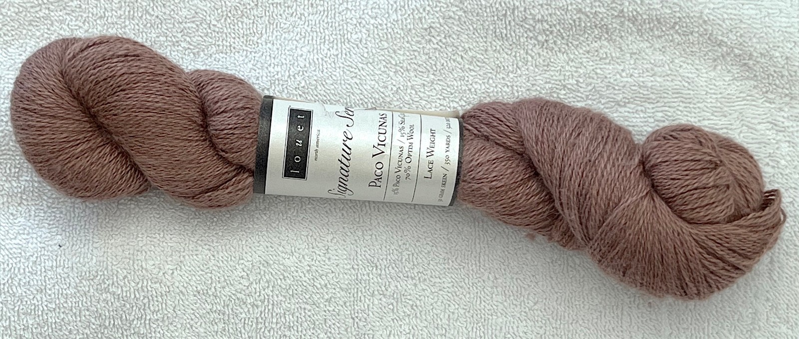 Louet Paco Vicuna Signature Series Yarn, BROWN 90 – 1032-2