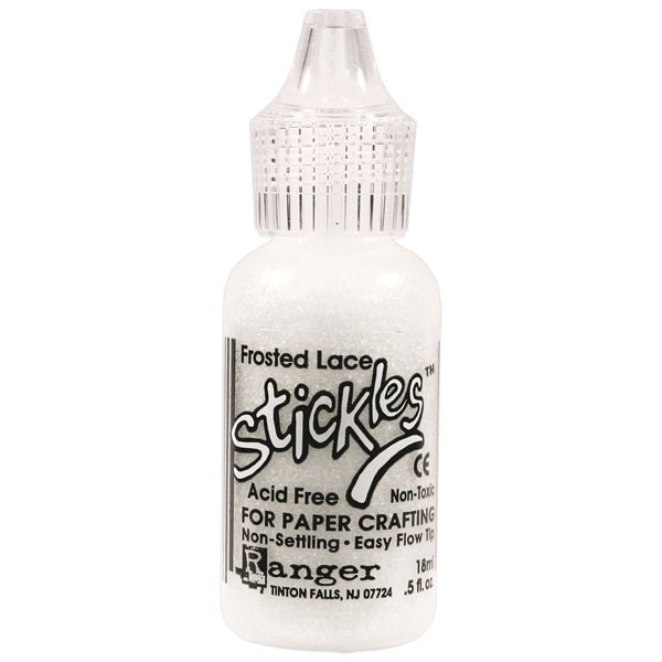 Ranger Stickles Glitter Glue 0.5oz – Frosted Lace
