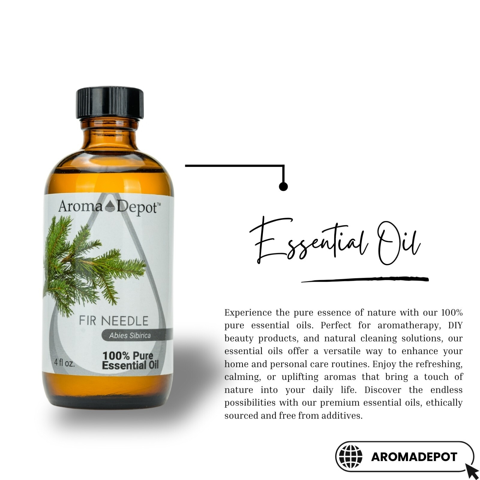 Fir Needle Essential Oil Therapeutic Grade 100% Pure Natural Aceite Esencial
