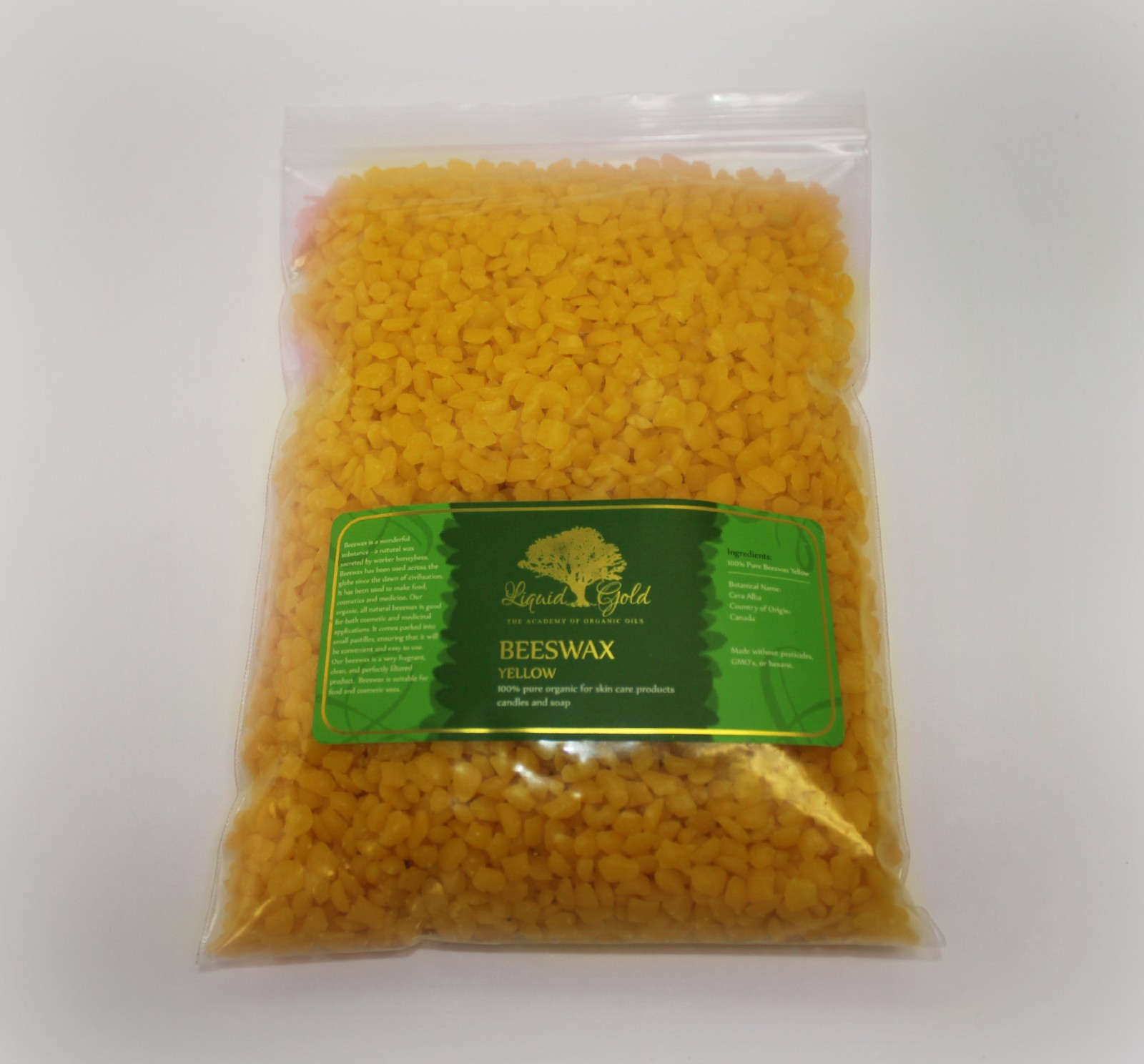 100% PURE BEESWAX PASTILLES YELLOW BeesWax ORGANIC COSMETIC GRADE by LIQUID GOLD