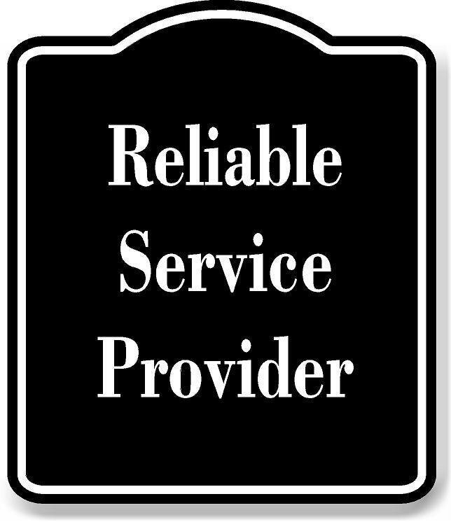 Reliable Service Provider BLACK Aluminum Composite Sign