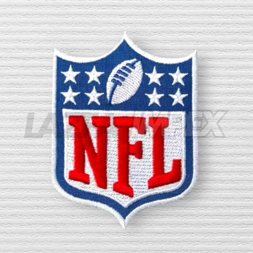 NFL Logo Small Collar Size Patch Embroidered Iron On 1.5×1.75″ Embroidery Patch