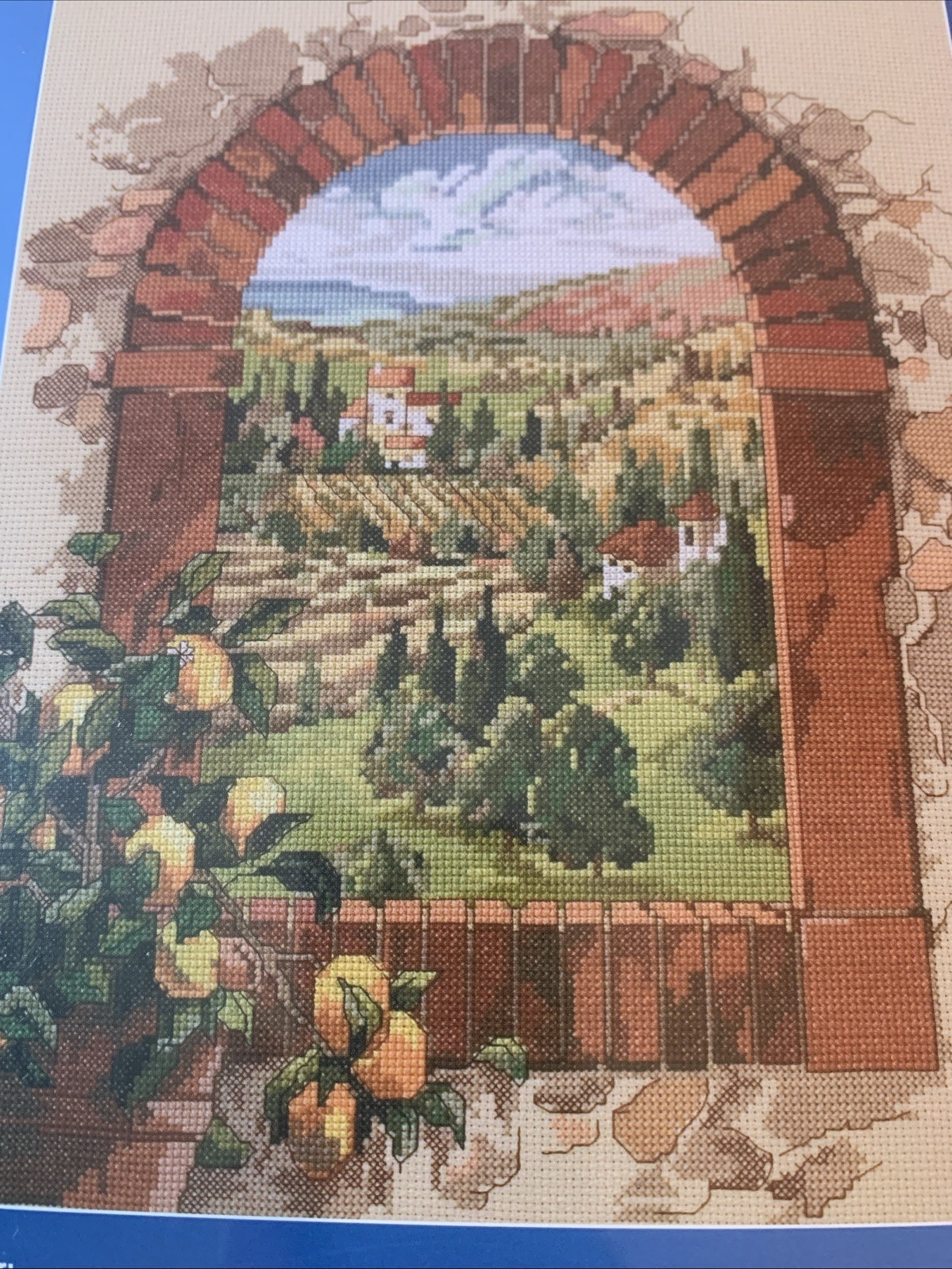 Rare Janlynn cross stitch kit new sealed #023-0244 Dreaming of Tuscany