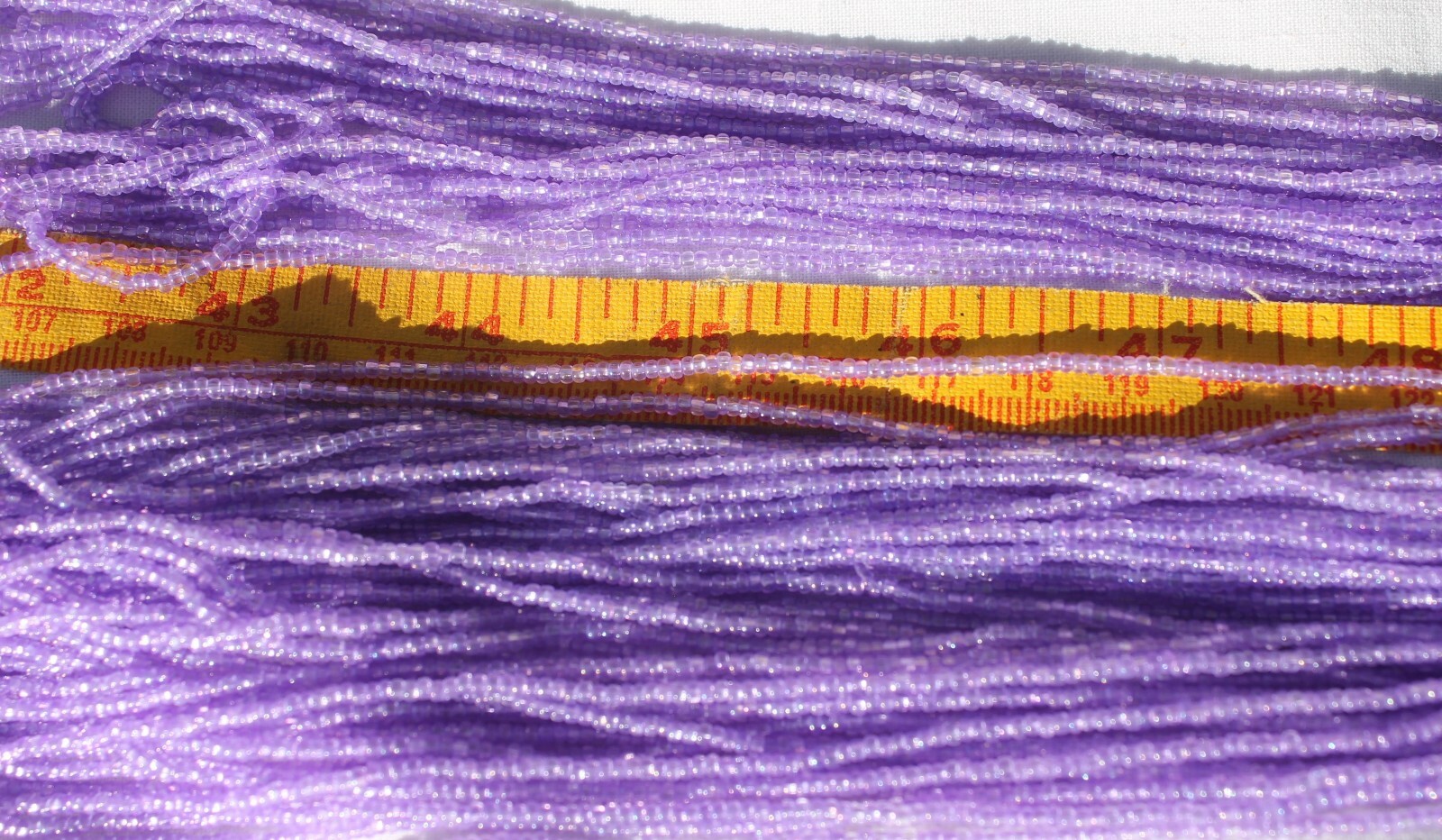 Sol Gel Trans Tanzanite AB 11/0 Czech Glass Seed Beads Jewelry Crafts /Hank