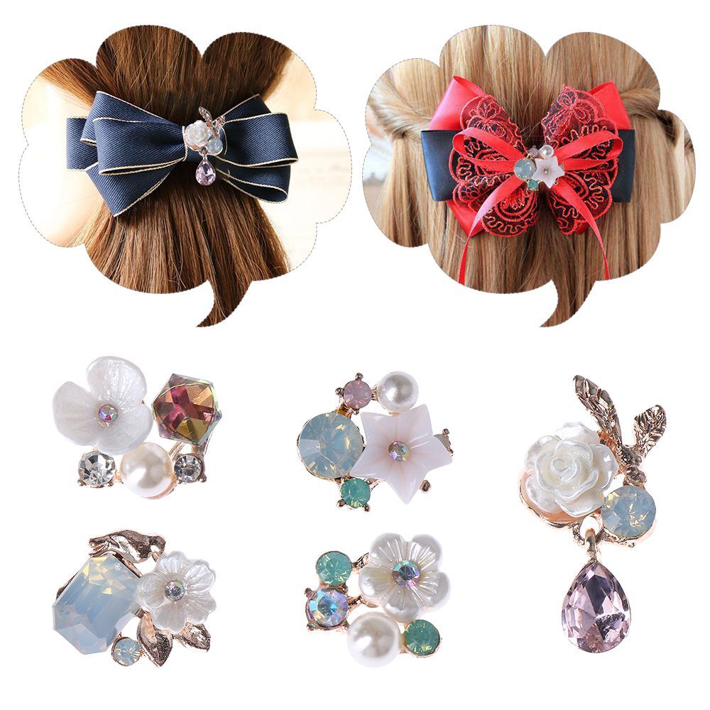 Flat Back Pearls Base Settings Wedding Jewelry Making Handmade Accessories 10Pcs