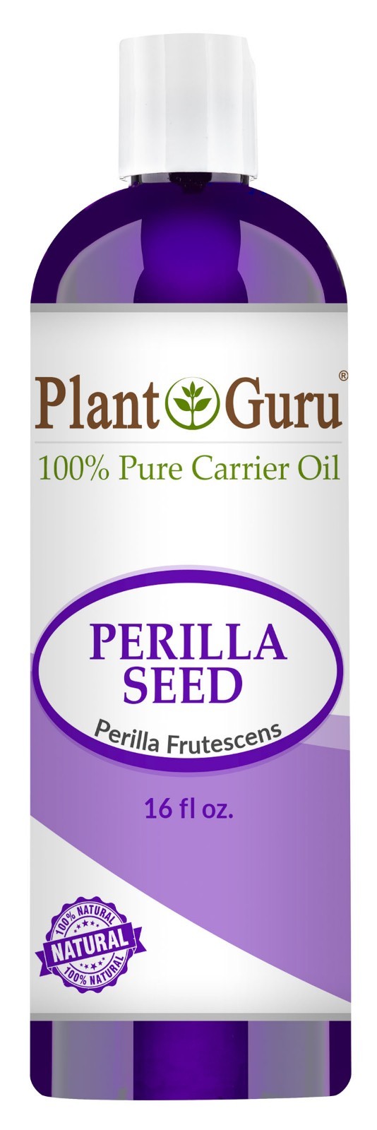 Perilla Seed Oil 16 oz. Cold Pressed 100% Pure Natural For Skin, Hair