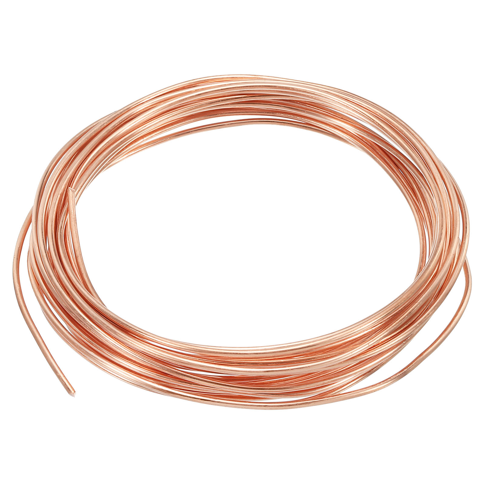 16.4Ft Solid Bare Copper Wire 15 Gauge 99.9% Pure Copper Wire Soft Beading Wire