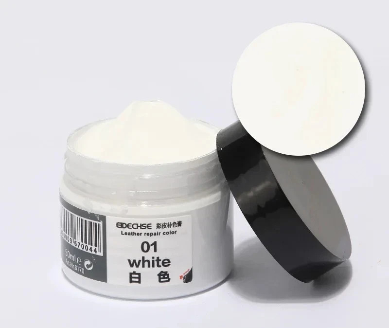 Leather Repair Kit Recoloring Balm Car Seat Couch Sofa Shoes Scratch Color Fix