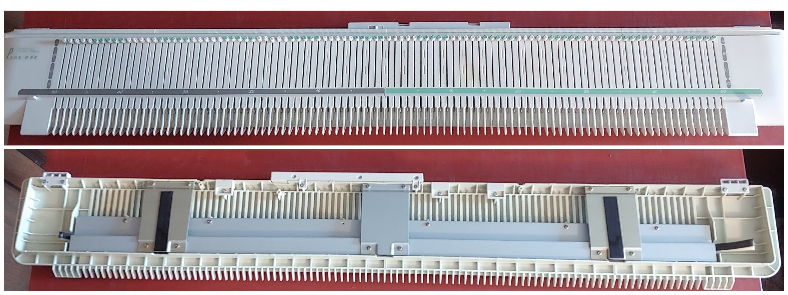 Silver Reed PAGE ONE SK2000 9mm 100 needles Knitting Machine made in Japan