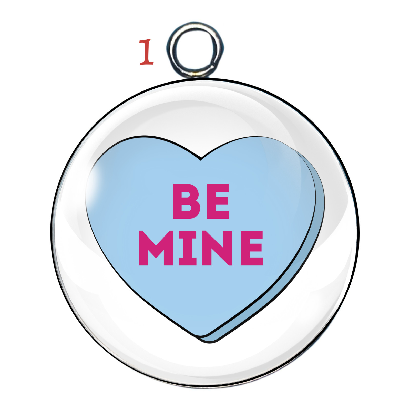 Candy Heart Charms