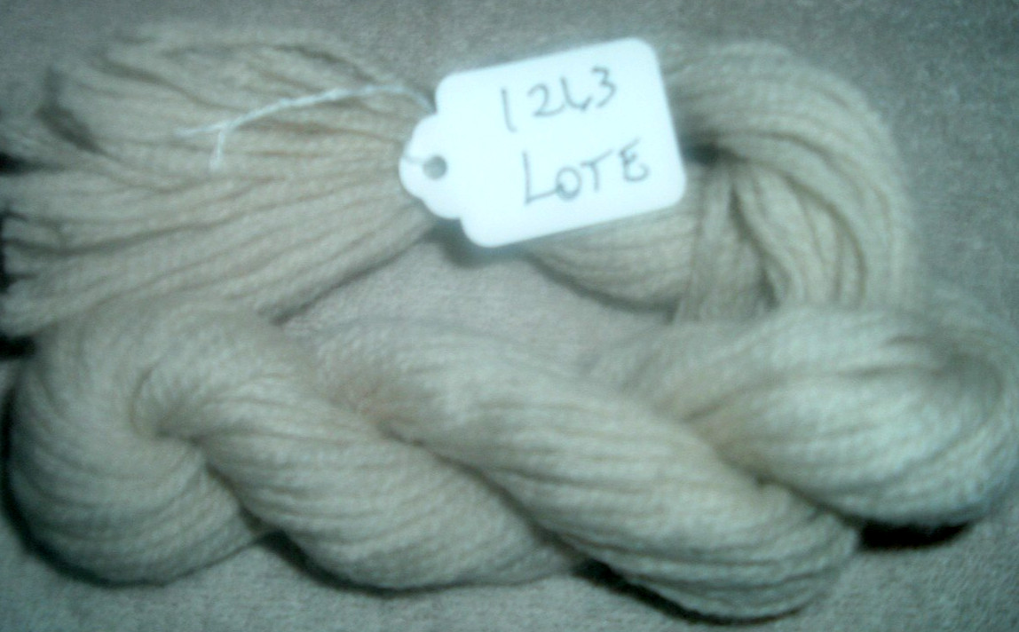 40yds Colonial 3ply Wool Persian Yarn Dark Cream #1263 for Needlepoint & Crewel