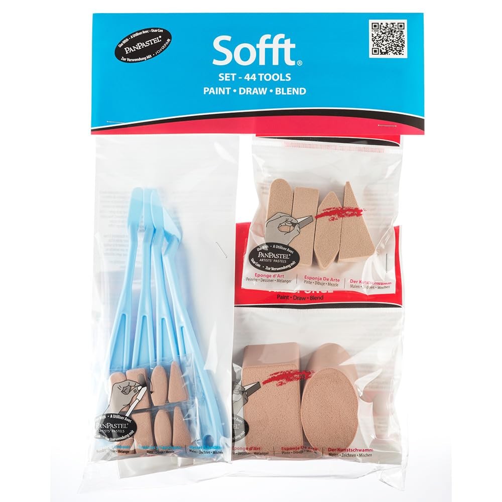 Sofft Artist Tools by GOLDEN, Combination Set, Pack of 44, Professional Artis…